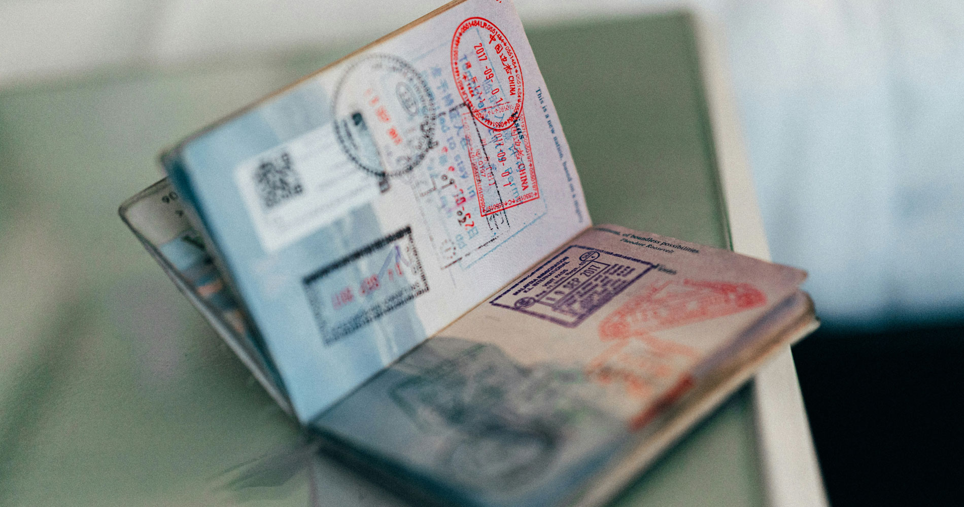 passport stamps